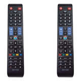 Kit 2 Controle Remoto Compatível C/ Samsung Smart Tv 3d Univ
