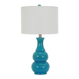 Lámpara De Mesa Color Azul