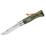 Navaja Opinel Nro.8 Inox Trekking Verde - Crt Ltda