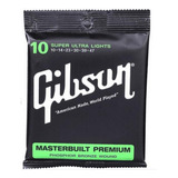 Cuerdas Gibson Phosphor Bronze Wound Guitarra Acustica 10/47