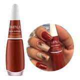 Esmalte Impala Terra Molhada Terracota Moda Inverno Vermelho