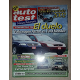 Revista Autotest N°132 Octubre 2001 Duelo Passat Vs. Mondeo