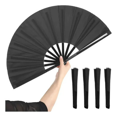 4pcs Abanico Grande Plegable Mano Artístico Kung Fu Tai Chi | MercadoLibre