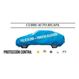 Funda Cubre Auto Bicapa Impermeable Talle M.