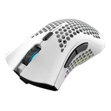 Mouse Gamer Inalámbrico Recargable K-snake  Bm600 White