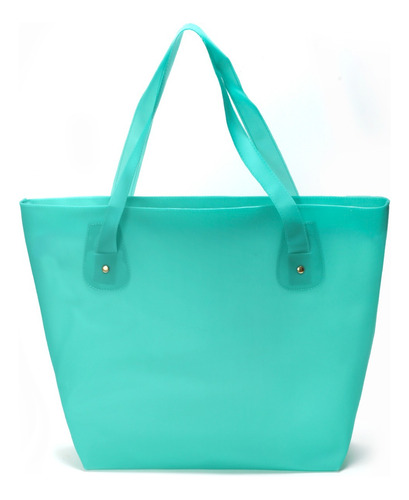 Bolsa De Praia De Silicone Zíper 6 Cores Bolsas Femininas B