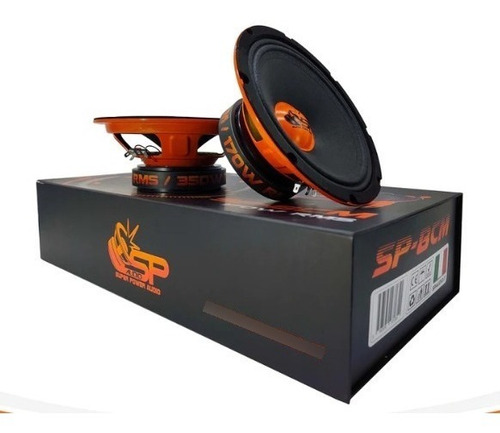 Sp Audio Medios Rangos 8 Pulgadas 350 Watts