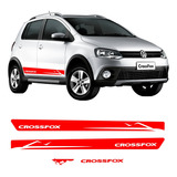 Kit Faixa Adesivo Lateral Vw Crossfox Fox  2010 A 2014 