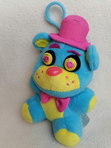 Peluche Llavero Freddy Neon Five Night At Freddy's  15cm :-