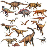 Lunarland Dinosaurios 16 Big Pegatinas De Pared Decoración P