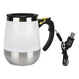 Vaso Mezclador Eléctrico Con Carga Usb, Acero Inoxidable, Ag