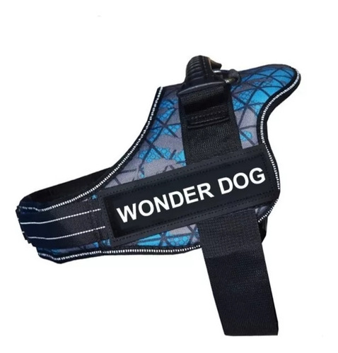 Arnés Wonder Dog Pro Azul Y Gris Talla Xs