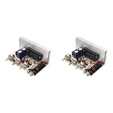 2x Placa Amplificadora Dx-0408 Stk Amplificador De Canal Dup