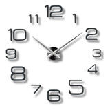 Exclusivo Reloj 3d De Pared Gigante En Madera Centro Plat