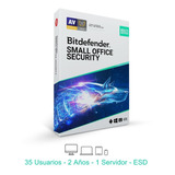 Bitdefender Small Office Security 2yr 35usr + 1 Server