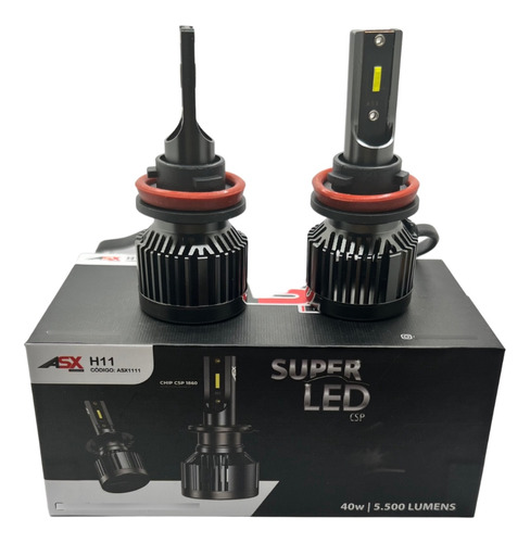 Super Led Asx Csp 6000k 40w 4800 Lumens 12/24v