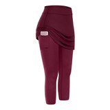 Faldas Capris Elásticas Deportivas Yoga Legging 3212