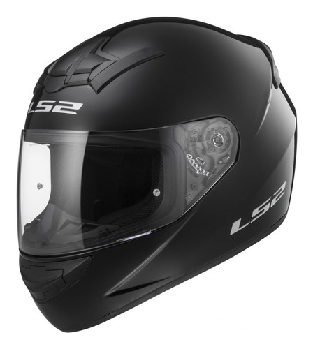 Casco Integral Ls2 352 Rookie Negro Mate Calle Dompa 