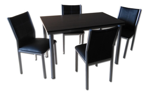 Juego Comedor Venecia Mesa 1.20 X 70 + 4 Sillas Sofia 