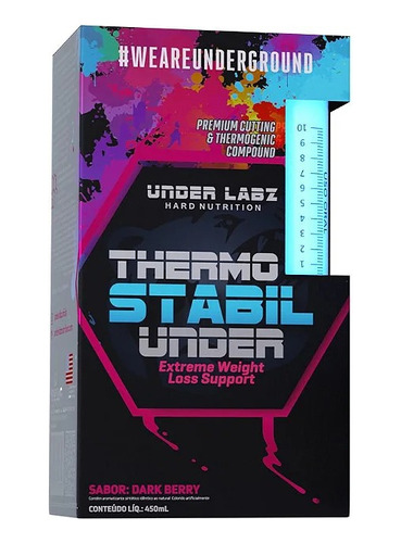 Thermo Stabil Under 450ml Termogênico - Under Labz