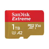 Cartao Memoria Sandisk Micro Sdxc Extreme A2 190mb/s 1tb