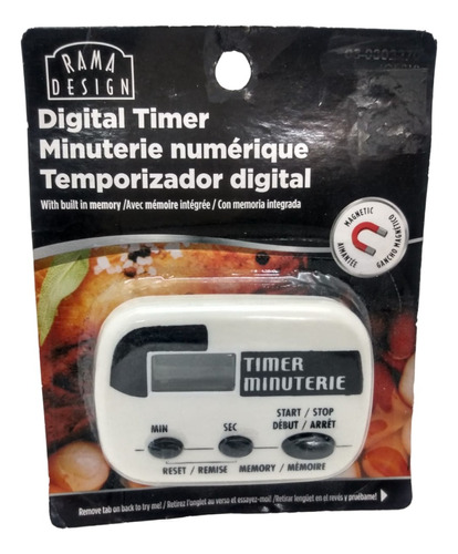 Temporizador Digital Pequeño Minutero Cocina 