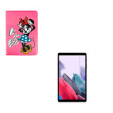 Funda + Lamina Para Tablet Samsung Tab A7 T500 Disney Minnie