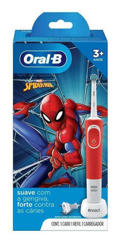 Escova Elétrica Oral-b Spiderman 1 Unidade