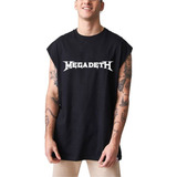 Musculosa Megadeth Oversize Aesthetic Rock Punk Thrash Metal