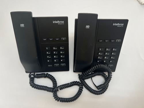Telefone Intelbras Tip 120 Ip Com Fonte (kit C/ 2 Aparelhos)