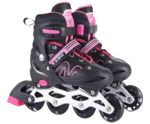 Patins Roller In Line Ajustável 28-32 / 32-36 / 36-40 + Led!