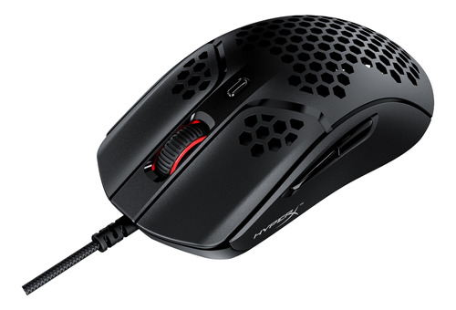 Mouse Hyperx Ultraligero Gaming Pulsefire Haste Color Negro