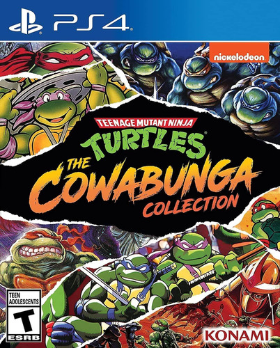 Jogo Ps4 Teenage Mutant Ninja Turtles Cowabunga Collection