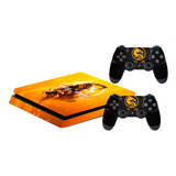 Skin Para Playstation 4 Slim Modelo (17437ps4s) Mortal 