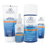 Kit Skin Care Anti Acne 04 Itens Phallebeauty