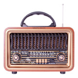 Presente Natal Criativo Caixa De Som Bluetooth Rádio Retrô