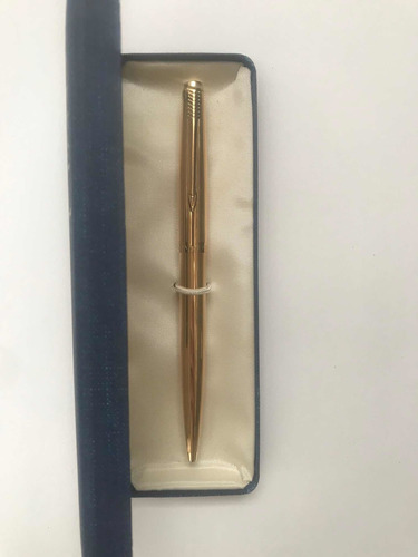 Parker 45 Insignia, Bolígrafo En Chapa De Oro