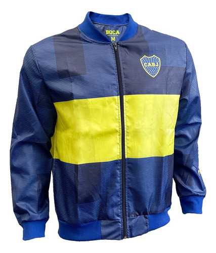 Campera De Nylon Boca Juniors Con Licencia Oficial 