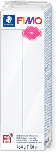 Fimo Soft X 454 Grs Blanco Arcilla Polimerica