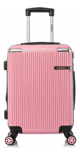 Valijas Set X3 Trendy Rosas Carry On Mediana Grande Livianas