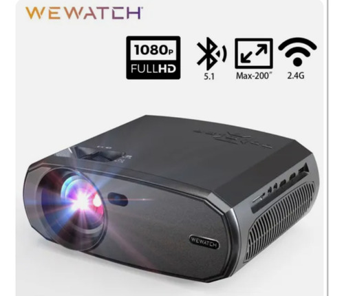 Proyector Wawatch V50 1080p Nativo Wi-fi Bluetooth 15.000 Lm