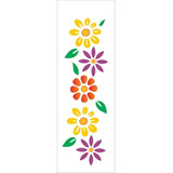 Stencil 10x30 - Flores Campestres I (opa 727)