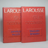 Gran Diccionario Larousse Español Inglés 2 Tomos 1995 C5