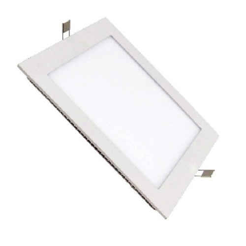 Foco Led Panel Placa 12w Embutido Cuadrado