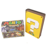 Baú Super Mário + Caixa Livro- Mdf -promoção - Oferta Geek  