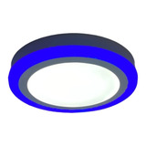 Plafon Led Plafon Techo Focos Led Interior 18+6w Blanco Azul