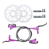 Mtb Disc Freno Freno De La Palanca Purple 2 Discbrake