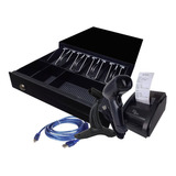 Kit Impresora Con Lector Pos Usb Punto D Venta 58mm Cajon Ch