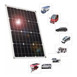 Panel Solar De 50w Vipsp 17.5v - 2.78 A Con Pinzas