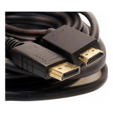 Cabo Adaptador Displayport Para Hdmi 144h 1,8m Metros 4k 